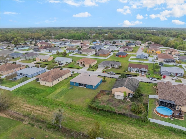 2851 Stonewood Cir, Lakeland, FL 33810 - bird's eye view featuring a residential view