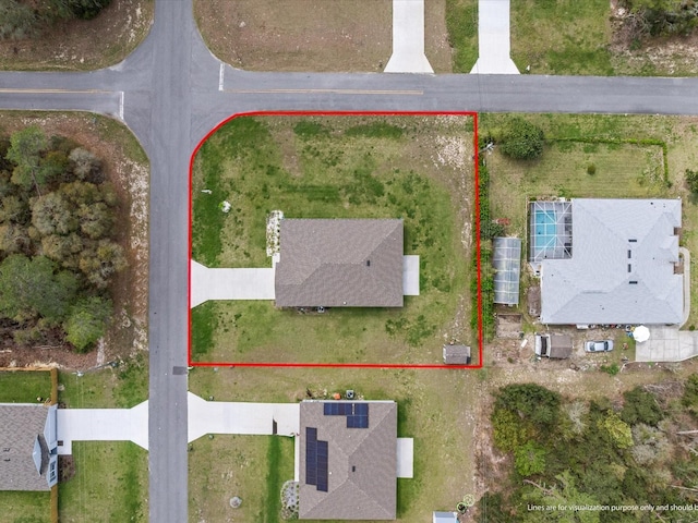 2925 SW 172nd Lane Rd, Ocala, FL 34473 - birds eye view of property