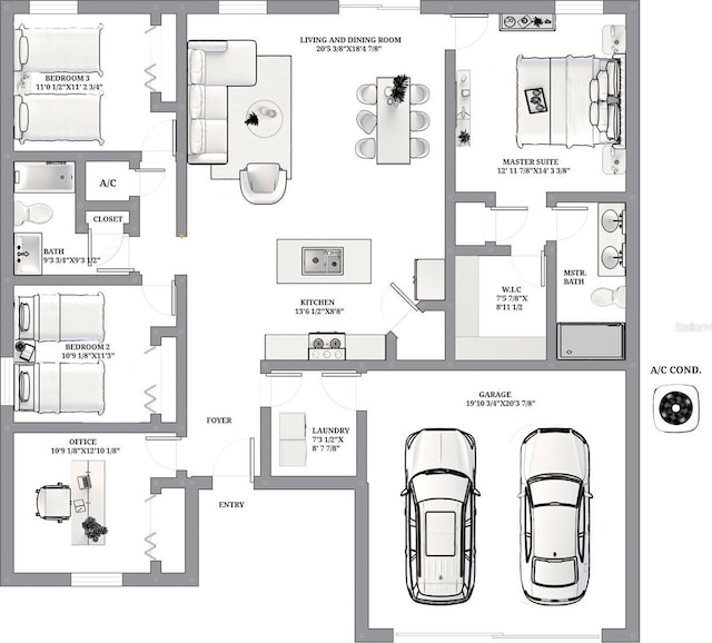 view of layout