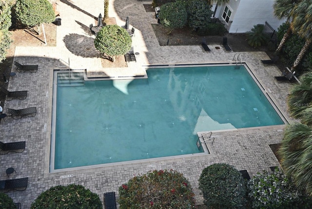 view of pool