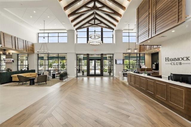 view of building lobby