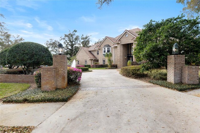 exterior space with driveway