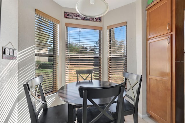 view of dining room