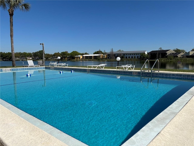 view of community pool