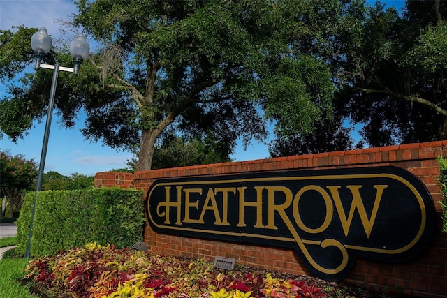 1377 Tappie Toorie Cir, Lake Mary, FL 32746 - view of community / neighborhood sign