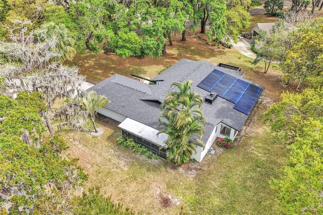 aerial view of property and surrounding area