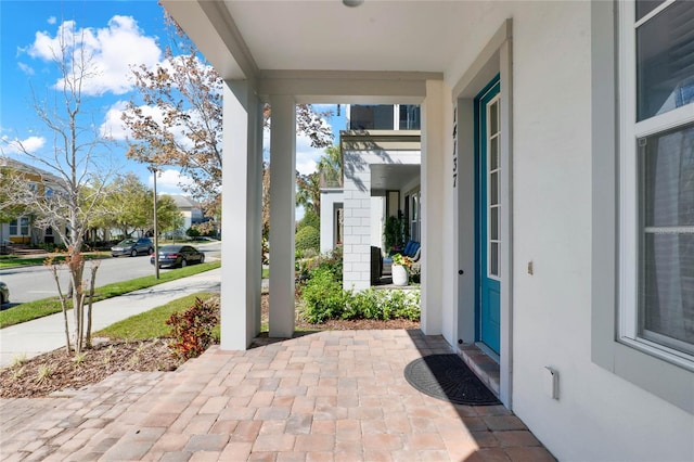 view of patio / terrace featuring covered porch