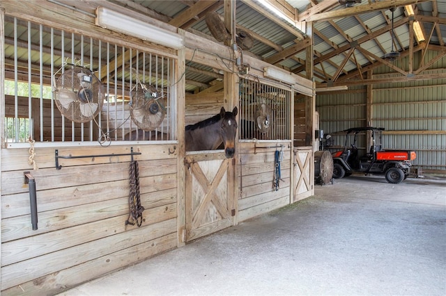 view of stable