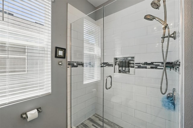 full bath featuring a stall shower