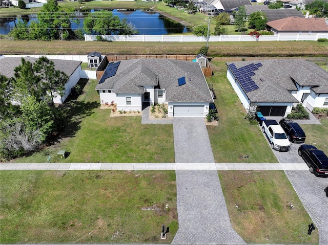 2720 Bancroft Blvd, Orlando, FL 32833 - birds eye view of property featuring a water view