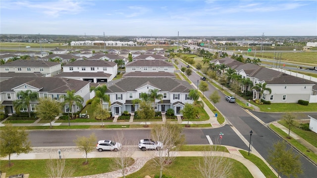 birds eye view of property featuring a residential view