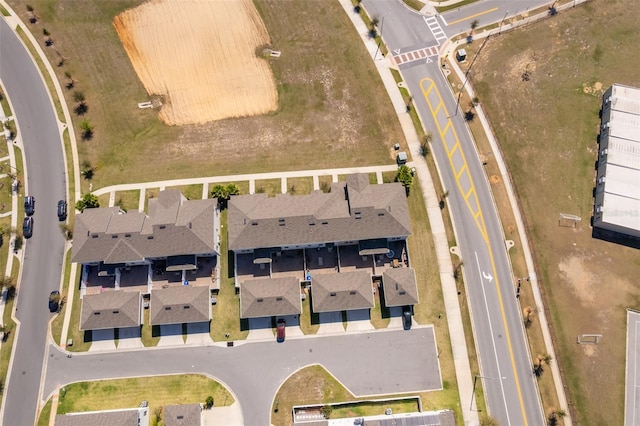 bird's eye view featuring a residential view