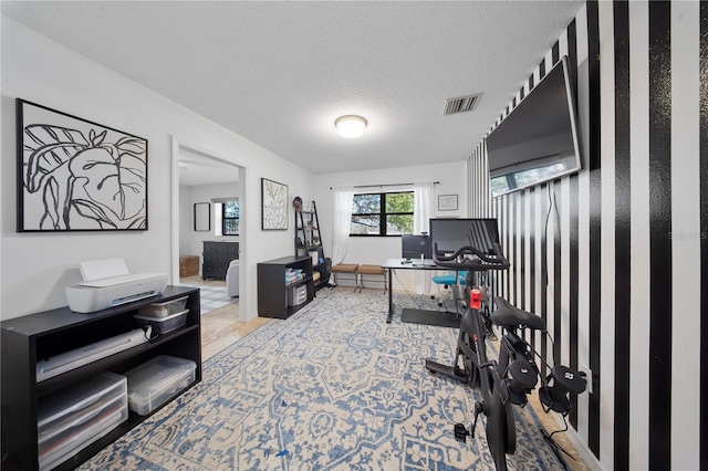 13224 Casper Ln, Clermont, FL 34711 - office featuring a textured ceiling and visible vents