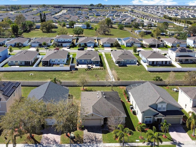 drone / aerial view featuring a residential view