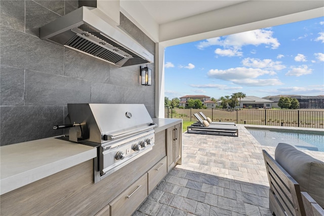 8025 Topsail Pl, Winter Garden, FL 34787 - fenced backyard featuring a patio area
