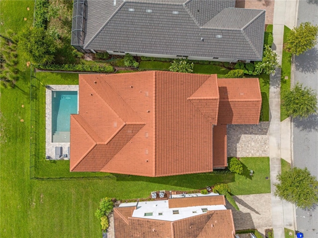 8025 Topsail Pl, Winter Garden, FL 34787 - bird's eye view of a pool
