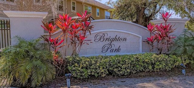 3593 Brighton Park Cir, Belle Isle, FL 32812 - view of community sign