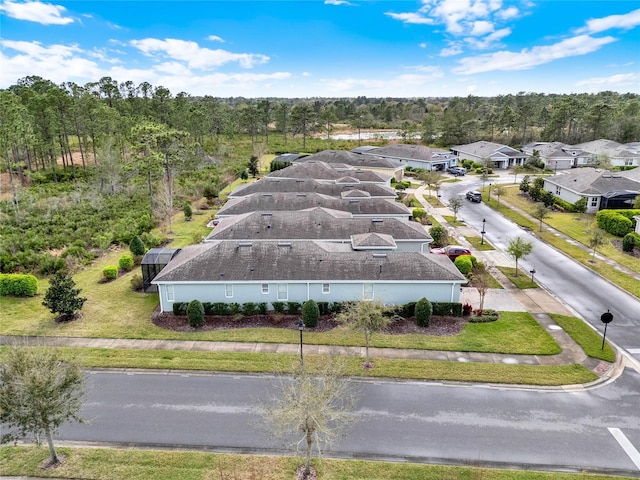 birds eye view of property featuring a residential view