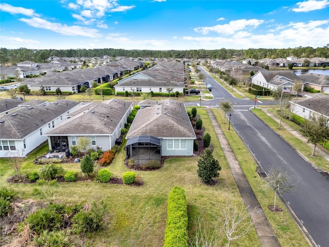 birds eye view of property featuring a residential view