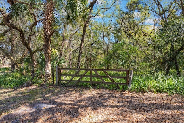 view of gate