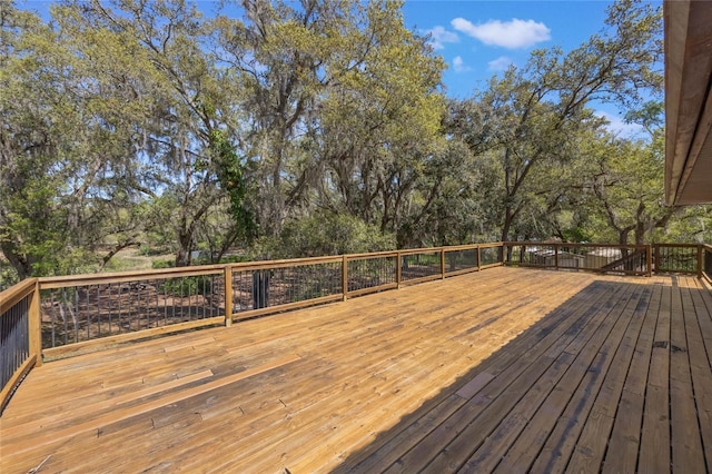 view of deck