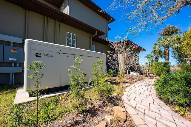 view of property exterior featuring stucco siding