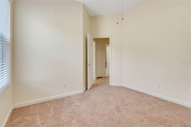 1187 Tadsworth Ter, Lake Mary, FL 32746 - spare room with baseboards and light colored carpet