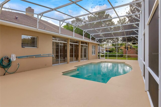 1187 Tadsworth Ter, Lake Mary, FL 32746 - outdoor pool with a patio and a lanai
