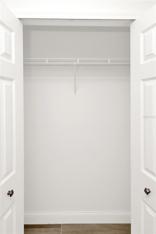 view of closet