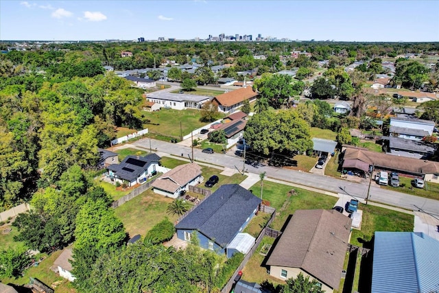 birds eye view of property featuring a residential view