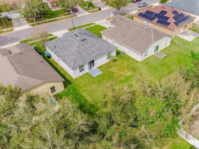 drone / aerial view featuring a residential view