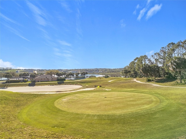 surrounding community featuring golf course view