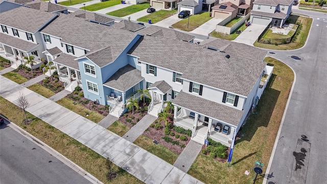 bird's eye view featuring a residential view