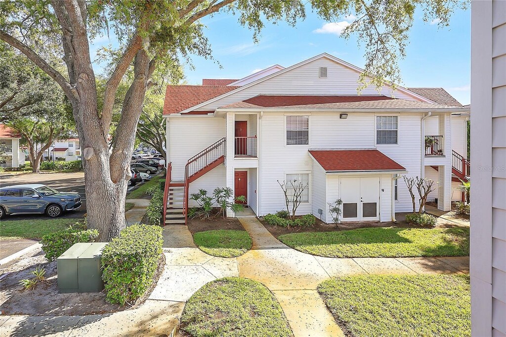 multi unit property with stairs
