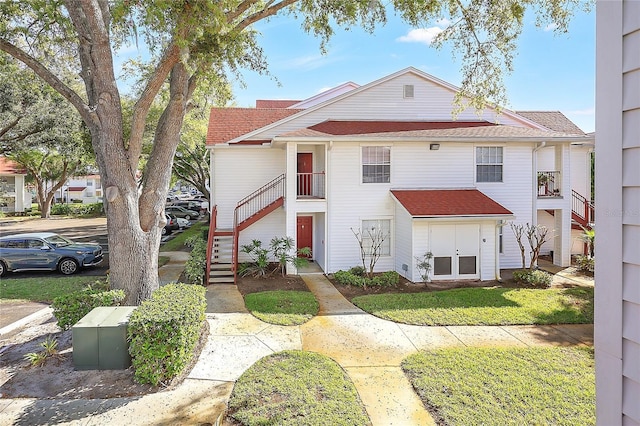 multi unit property with stairs