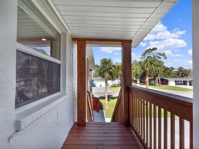 view of deck