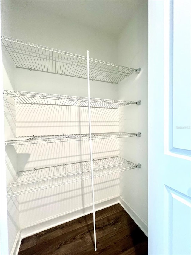 view of pantry