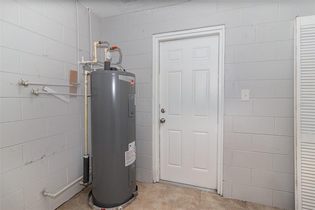 utilities featuring water heater