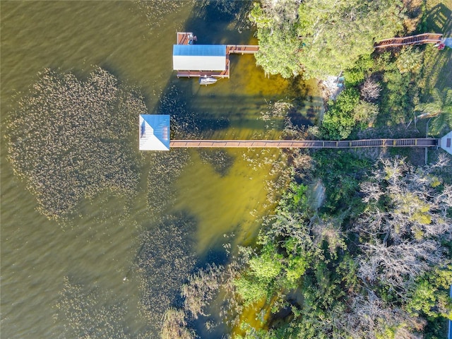 3279 Landing Vw, Tavares, FL 32778 - bird's eye view featuring a water view