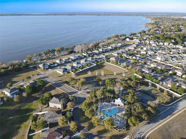 3279 Landing Vw, Tavares, FL 32778 - aerial view with a water view and a residential view