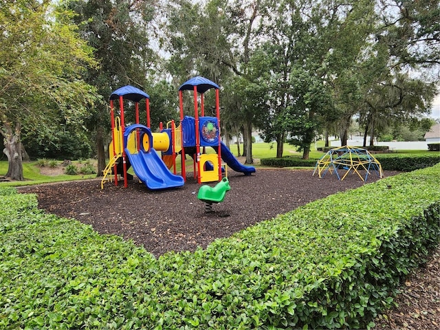 view of communal playground