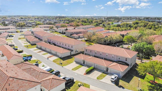 bird's eye view featuring a residential view