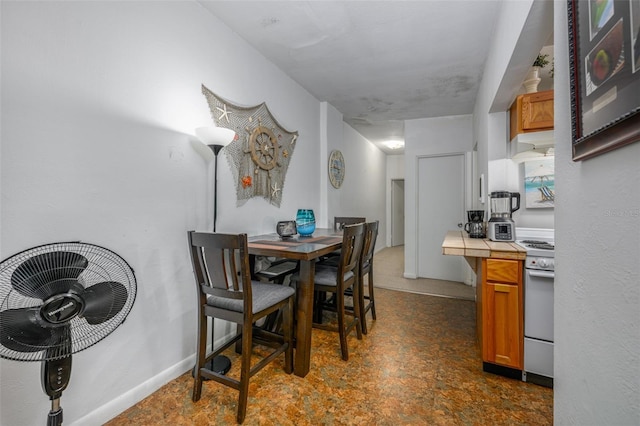 dining room with baseboards