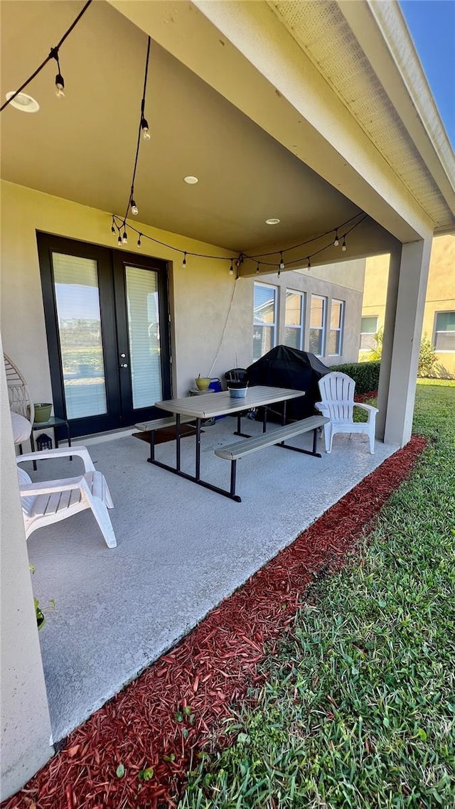 view of patio