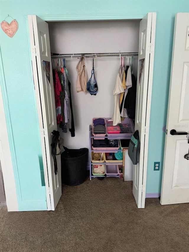 view of closet