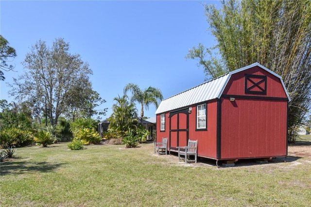 view of outbuilding with an outdoor structure