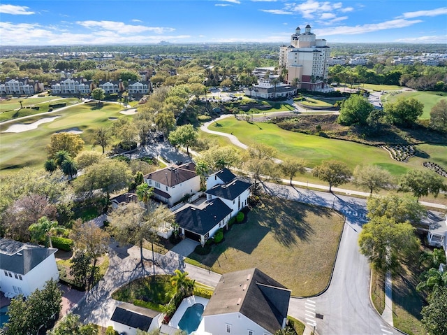 7548 Gathering Dr, Reunion, FL 34747 - drone / aerial view with golf course view