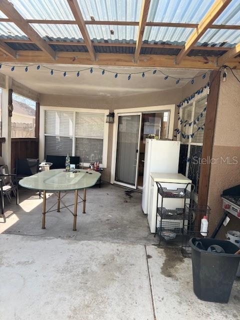 view of patio / terrace with outdoor dining space