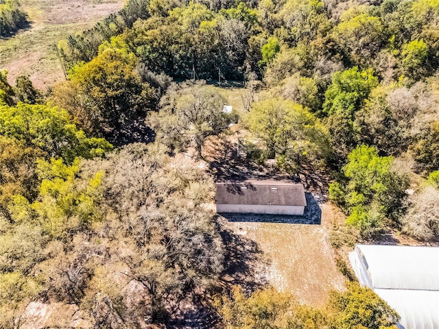 aerial view with a view of trees