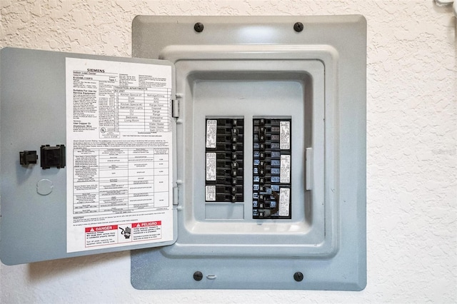 utilities with electric panel